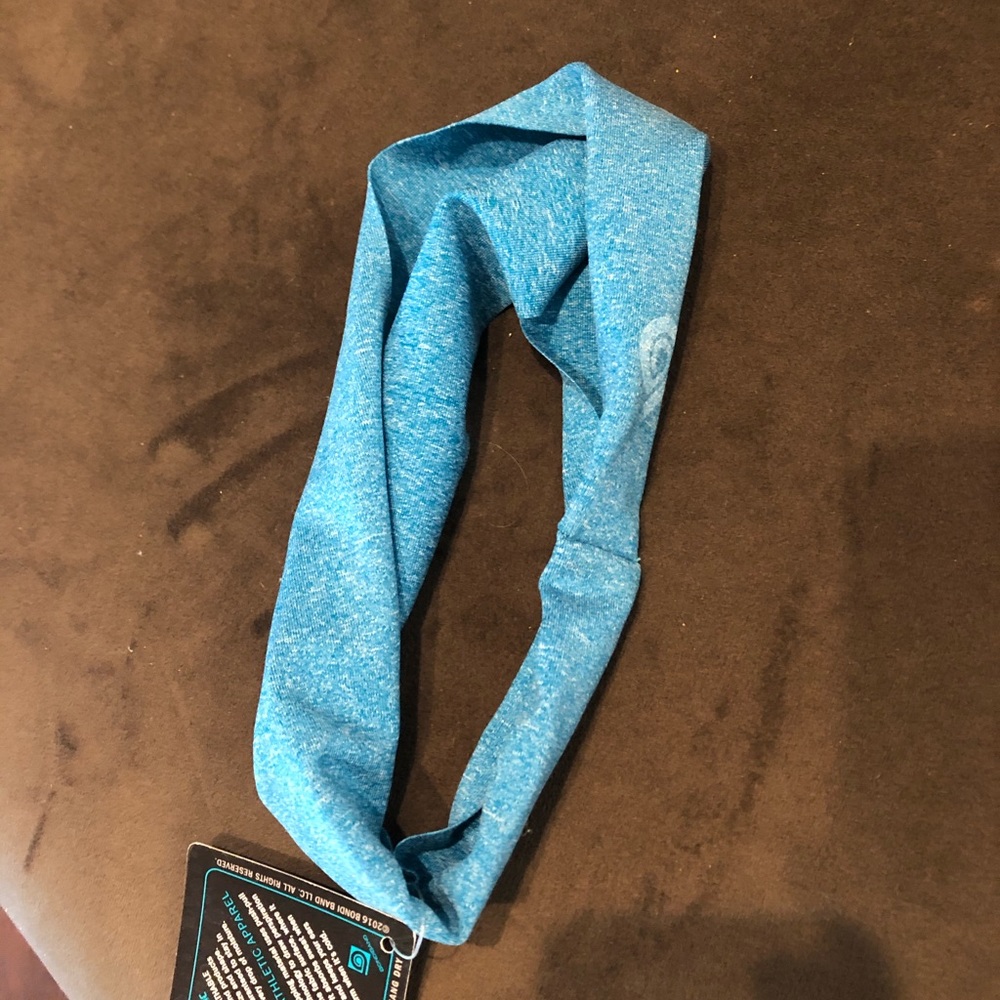 NWT Bondiband wicking blue heather